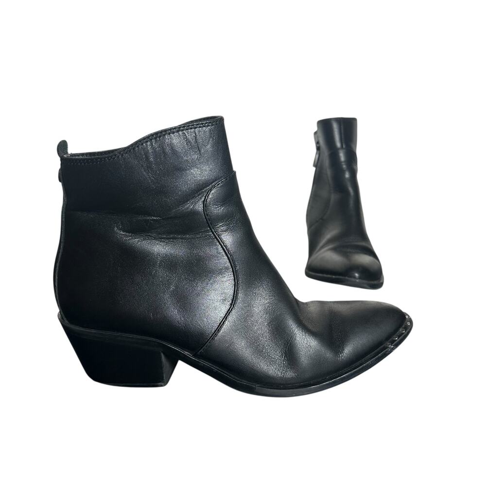 Patricia Nash Black Ankle Boots